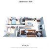 2 Bedroom 1 Bath